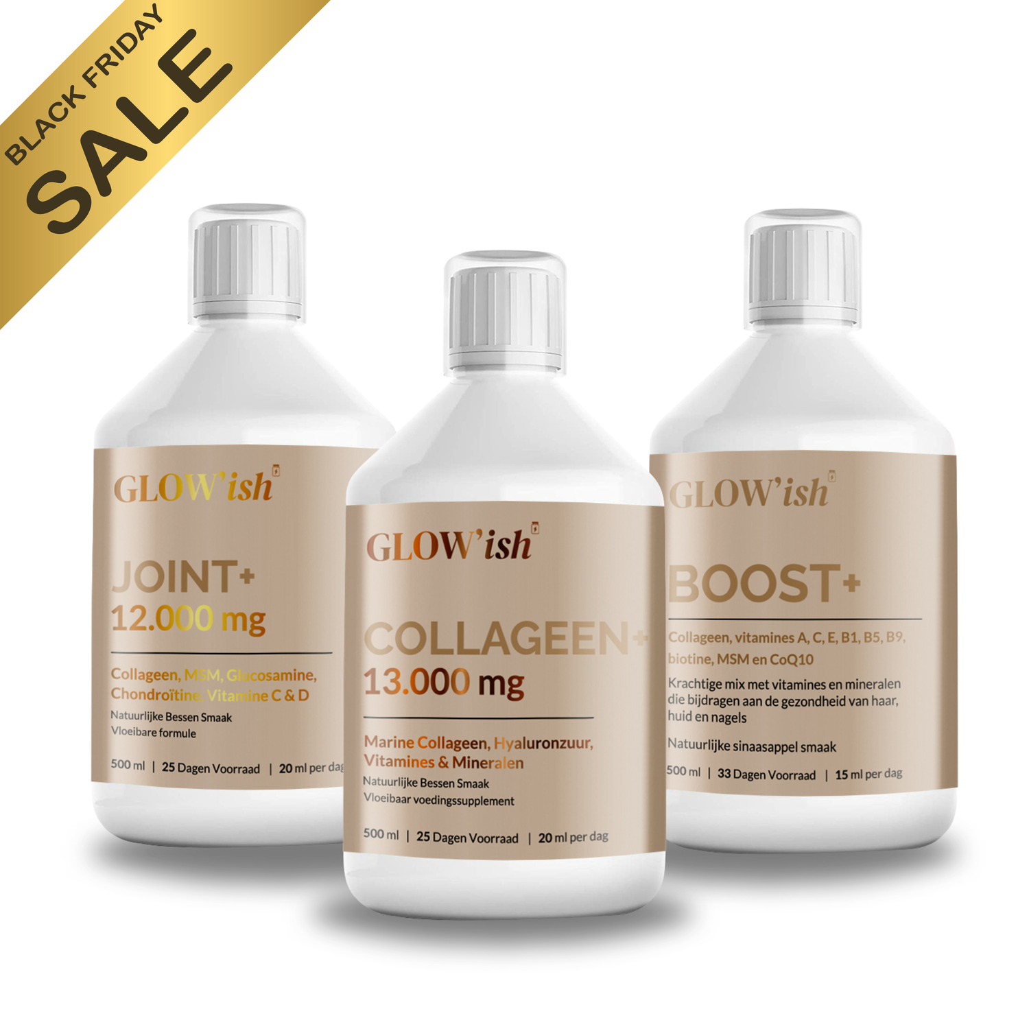 Ultimate Glow &amp; Power Bundle (26.000 mg collageen)