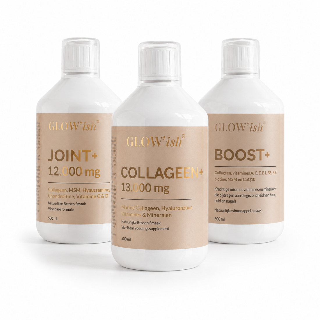 Ultimate Glow &amp; Power Bundle (26.000 mg collageen)